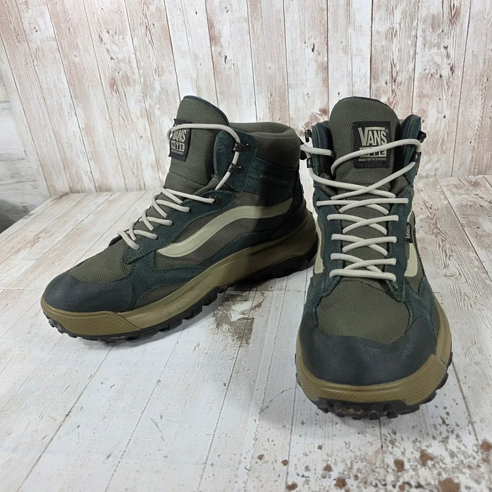 Vans Ultrarange EXO Hi MTE-2 Olive Green Waterproof Hiking Boots Mens 9